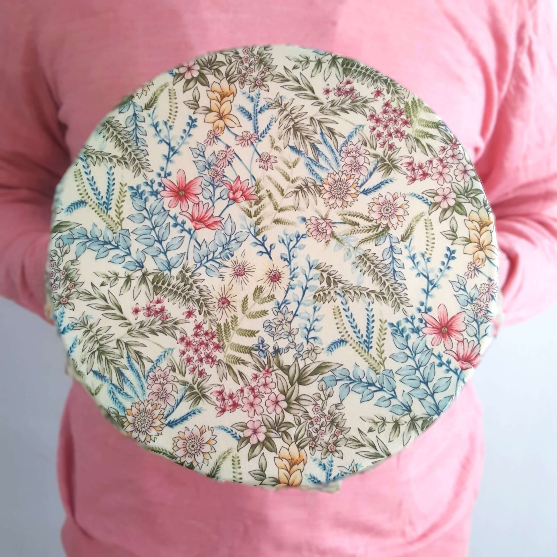 *Set of 2 Large Handmade Beeswax Wraps | Botanical-2